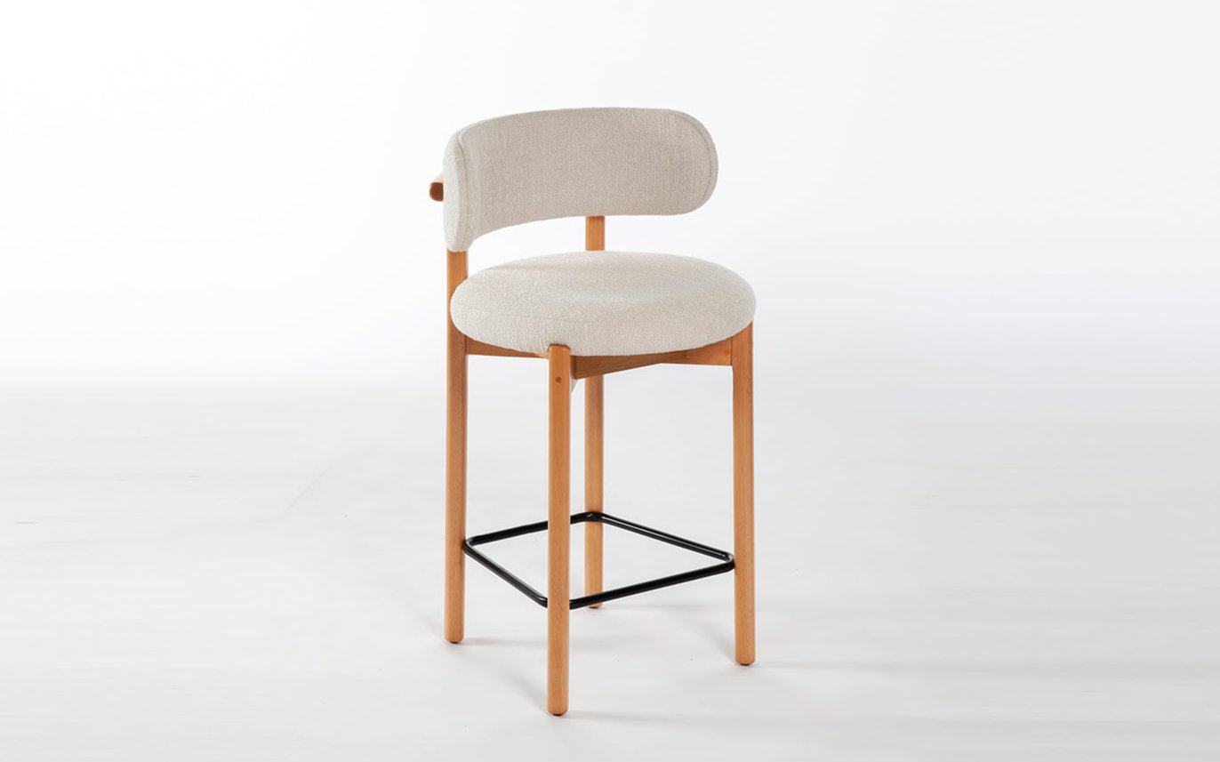 Banqueta Leblon, assento 65cm