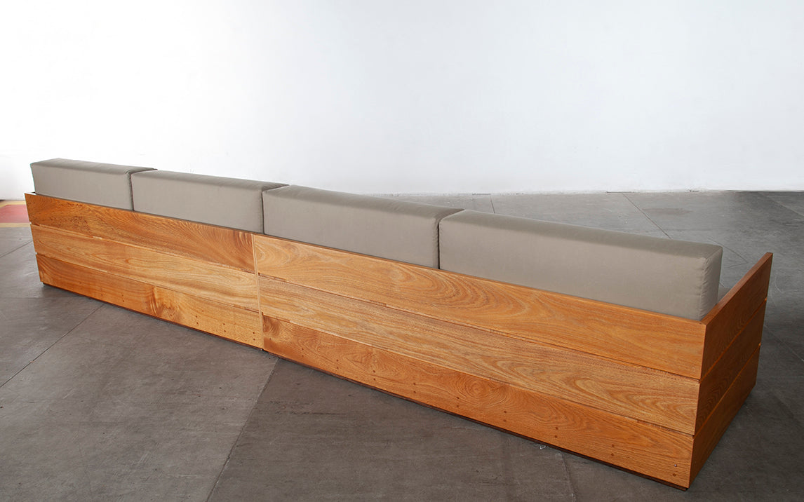 Sofa Modular Wood
