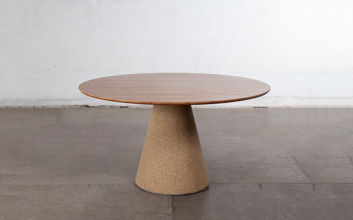 Mesa de Jantar Lina, base granulada (ø1.50)