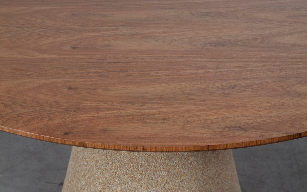 Mesa de Jantar Lina, base granulada (ø1.50)