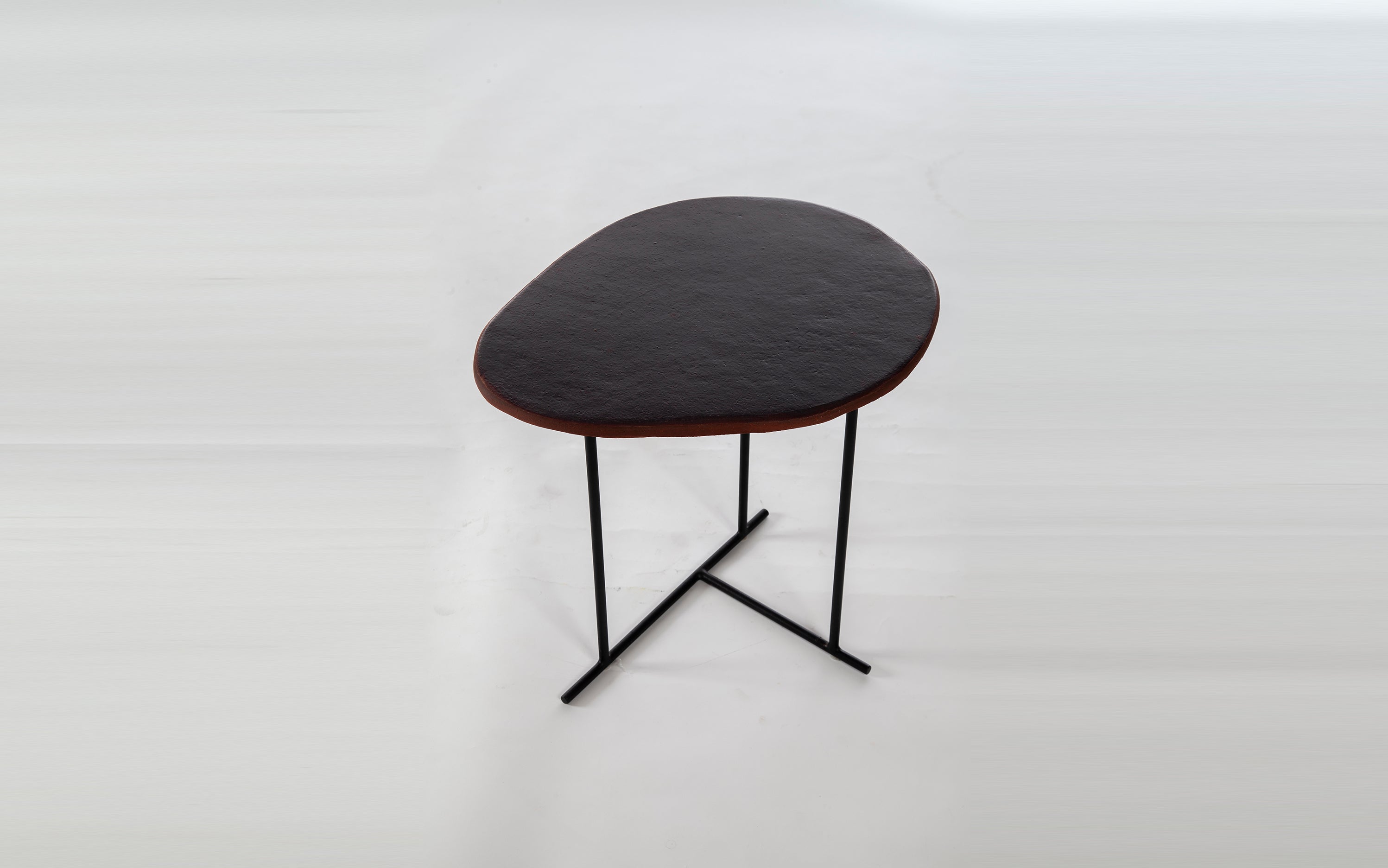 Conjunto Mesas Laterais Ceramica Ametista