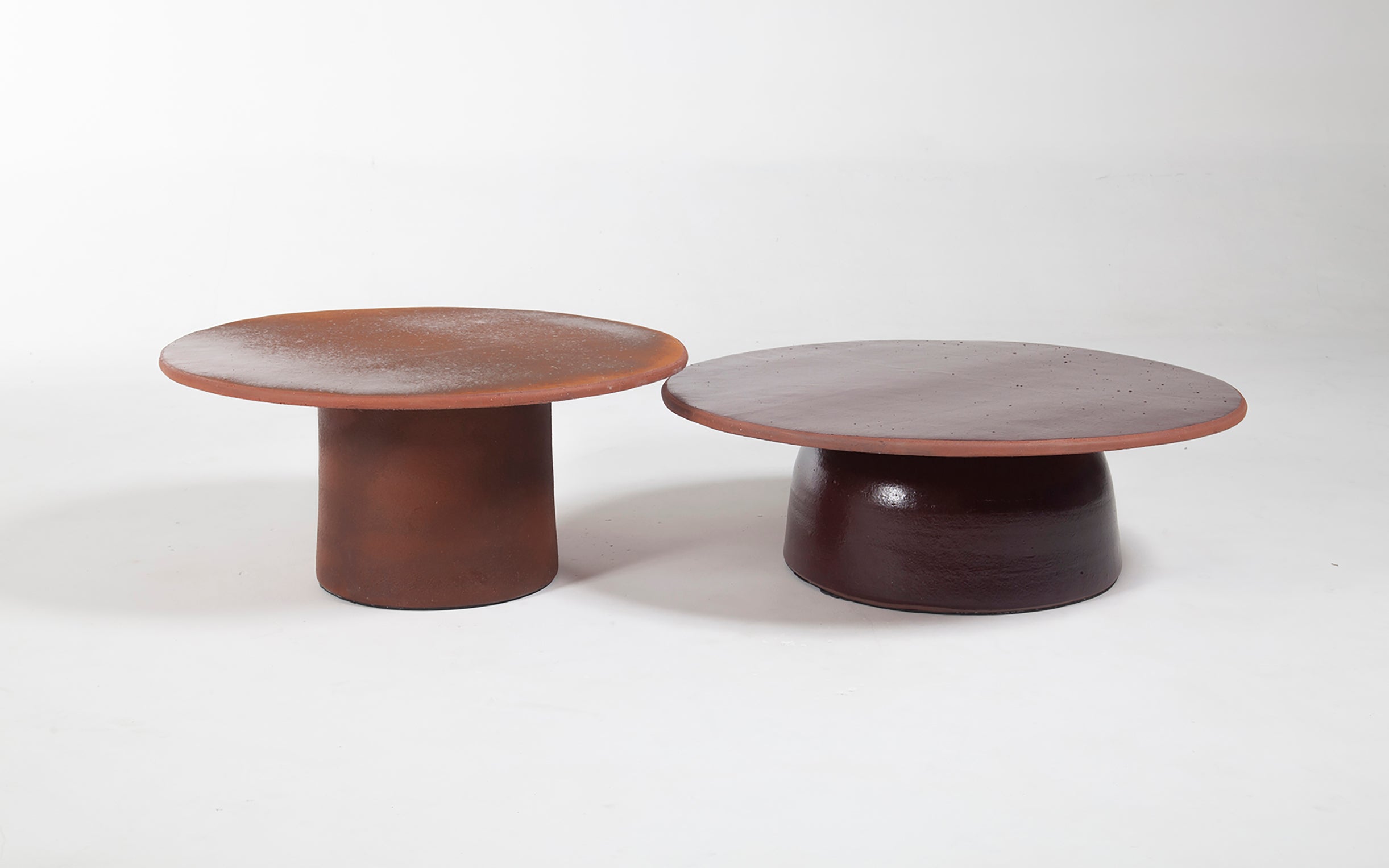 Conjunto Mesas de Centro Ceramica Mangue