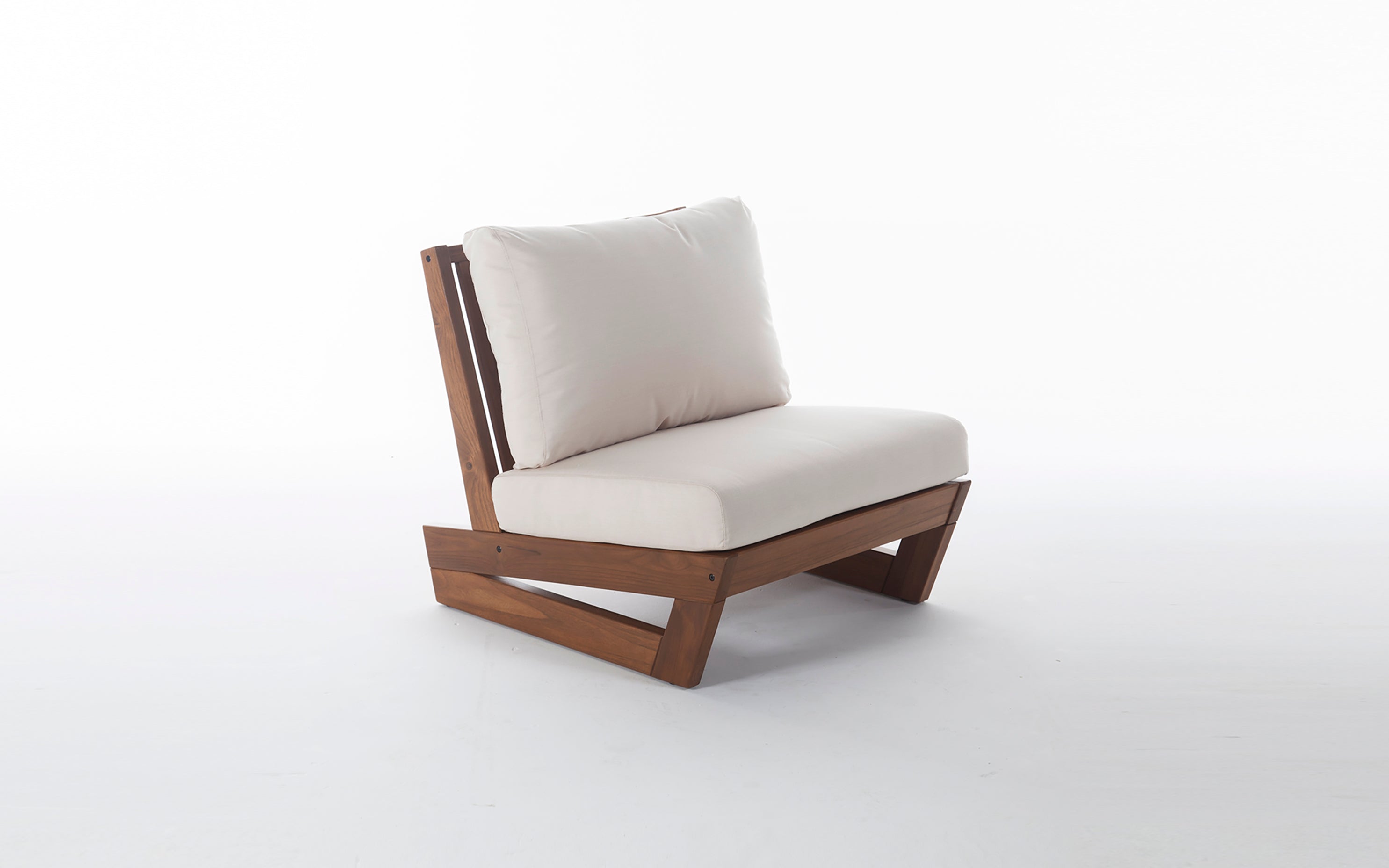 Poltrona e Puff Trapezio