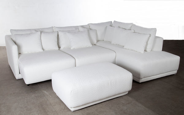 Sofá Cotton - Mannes Estofados - Bloco 3D