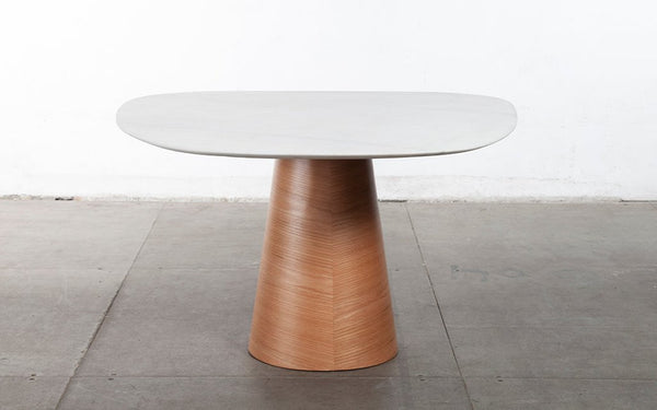 Mesa de Jantar Galina (1.30), base Madeira