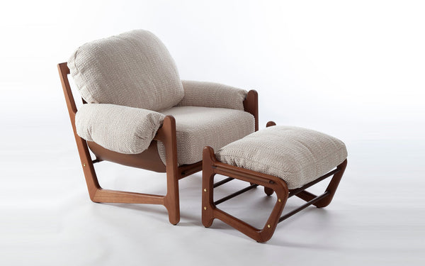 Poltrona e Puff Ibere