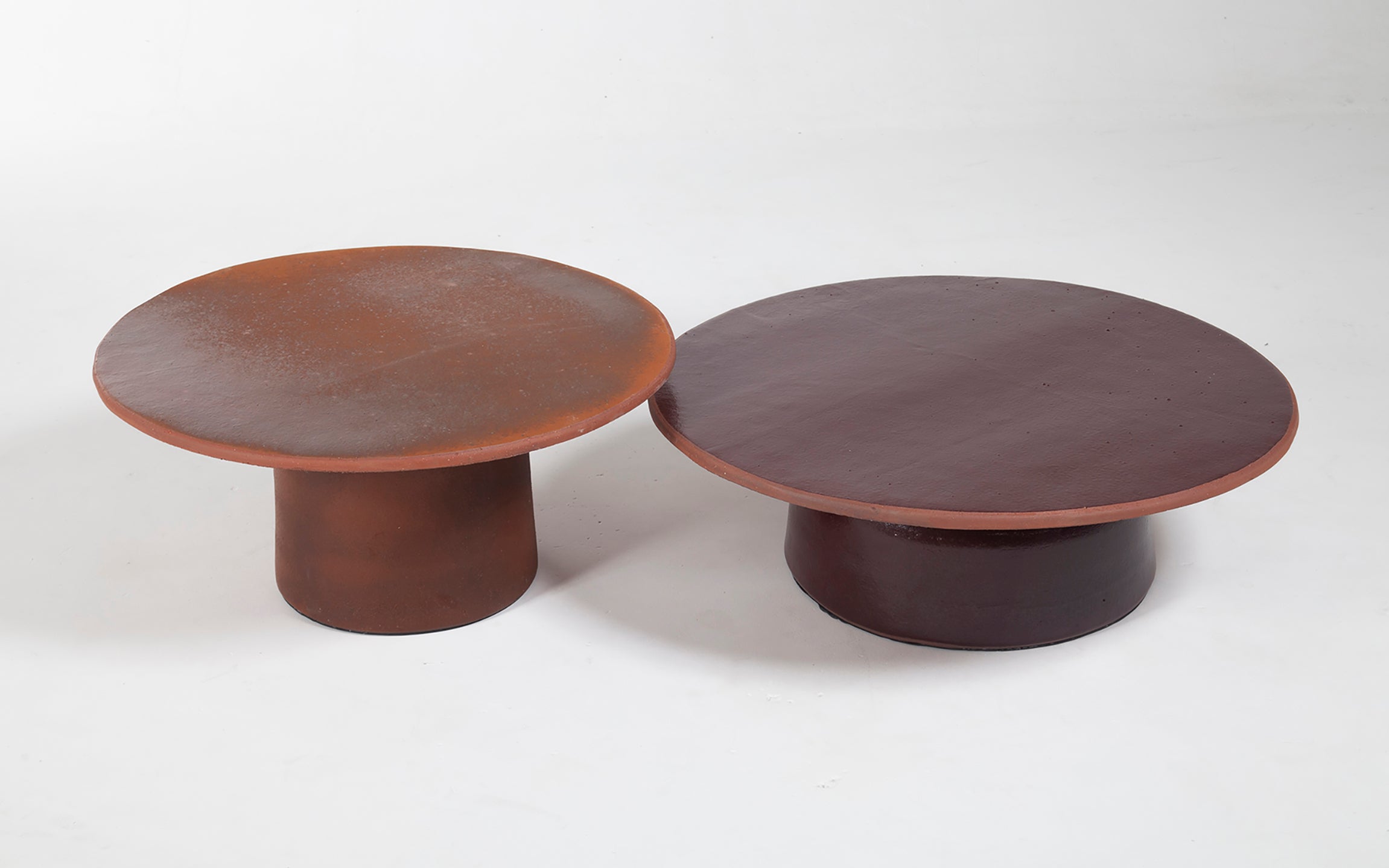 Conjunto Mesas de Centro Ceramica Mangue