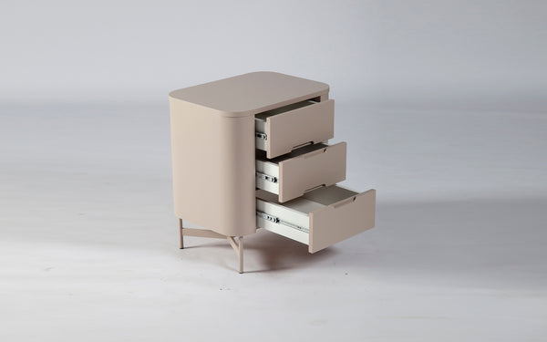 Mesa de cabeceira Ipanema c/ 3 Gavetas