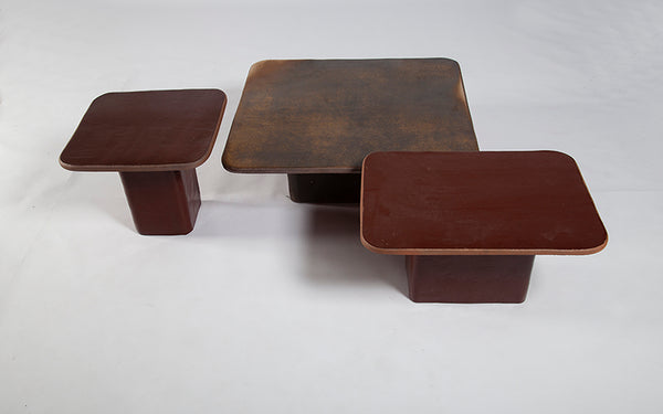 Conjunto de Mesas de Centro Ceramica Quantum