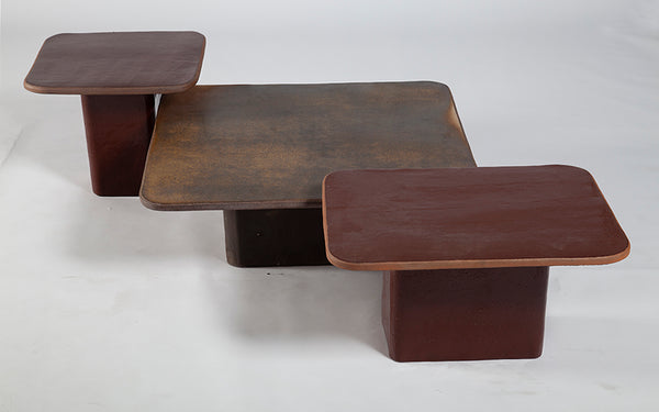 Conjunto de Mesas de Centro Ceramica Quantum