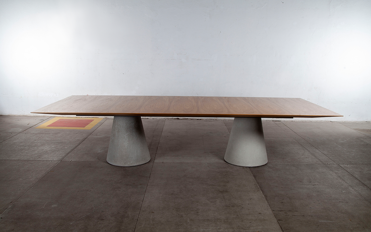 Mesa De Jantar Tucupi (3.10), base de concreto