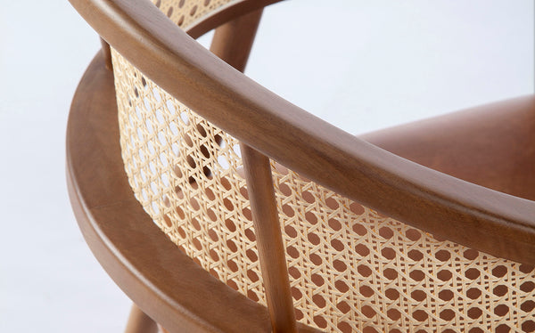 Cadeira Tomasia, Encosto Palha