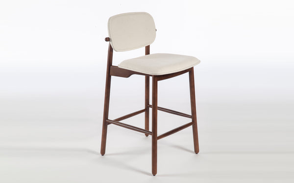 Banqueta Carioca, assento 75cm.