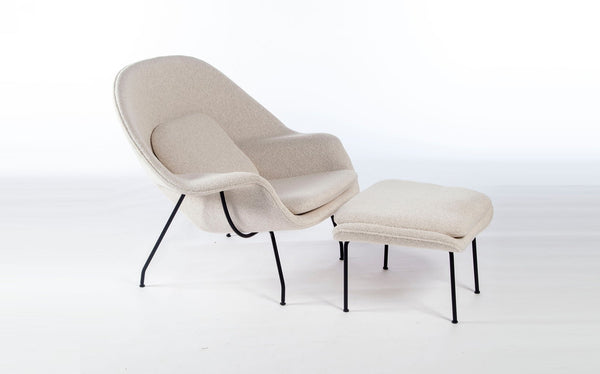 Poltrona e Puff Saarinen Berger